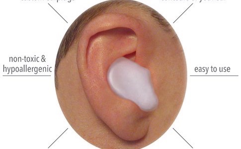 耳を圧迫せずに遮音効果を求めるなら『Macks Pillow Soft シリコン耳栓』